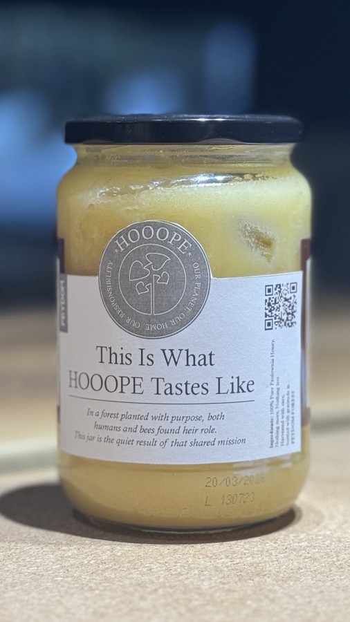 Jar of Honey with Label